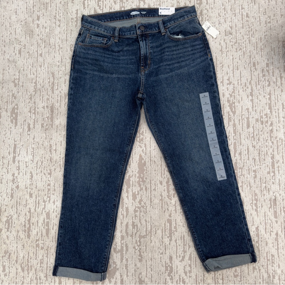 Old Navy Mid-Rise Boyfriend Jeans BNWT
